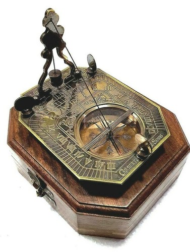 Antik vintage messing - messing, 4"