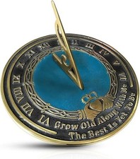 Vintage Messing Sonnenuhr